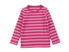 Kids ONLY fuchsia purple/rosebloom striped top